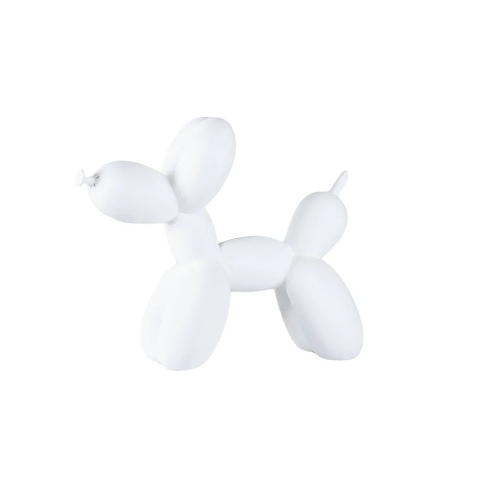Modern Balloon Dog Statue | Nordic Pop Art Resin Puppy Ornament