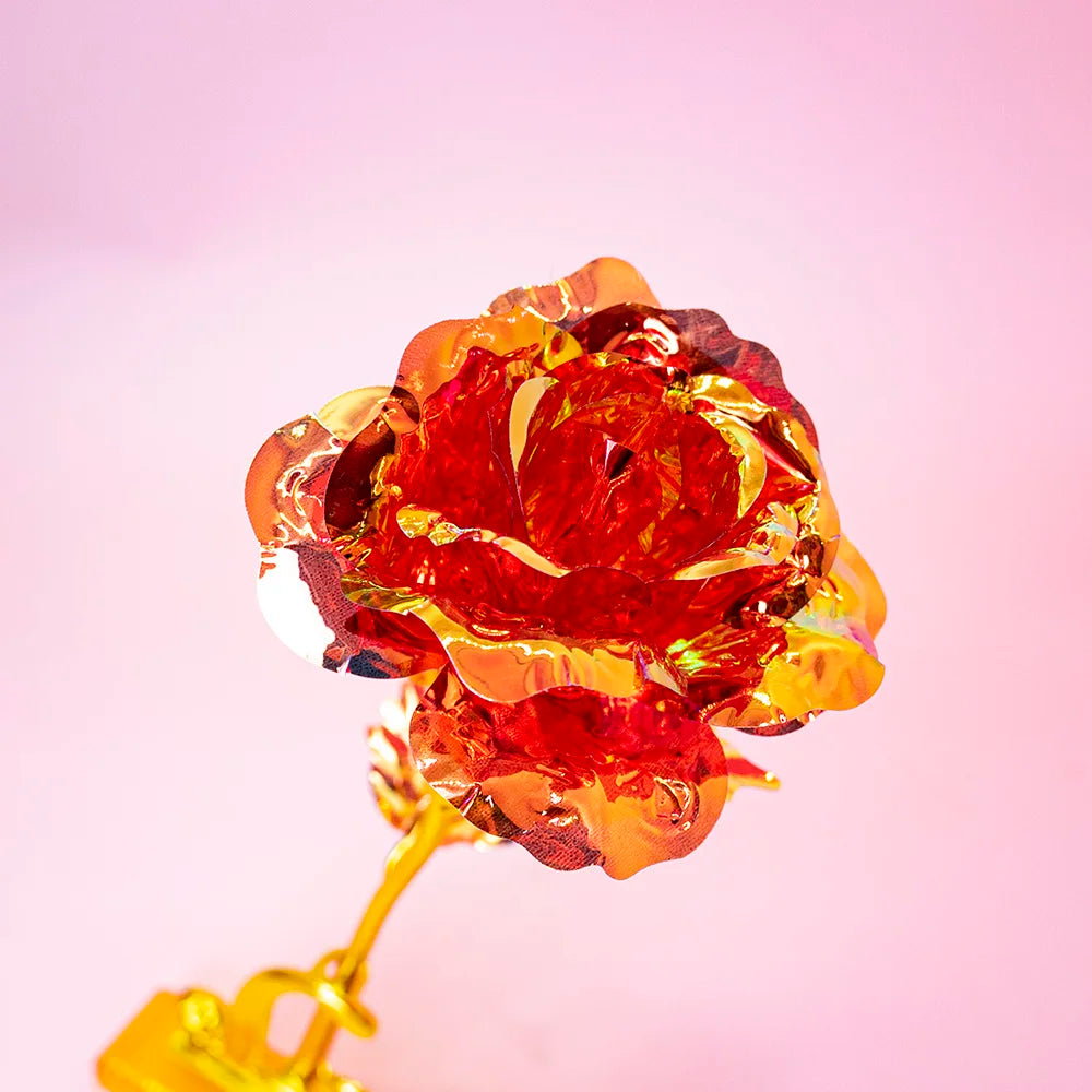 Iridescent Galaxy Rose | Everlasting Shimmering Flower Gift for Her