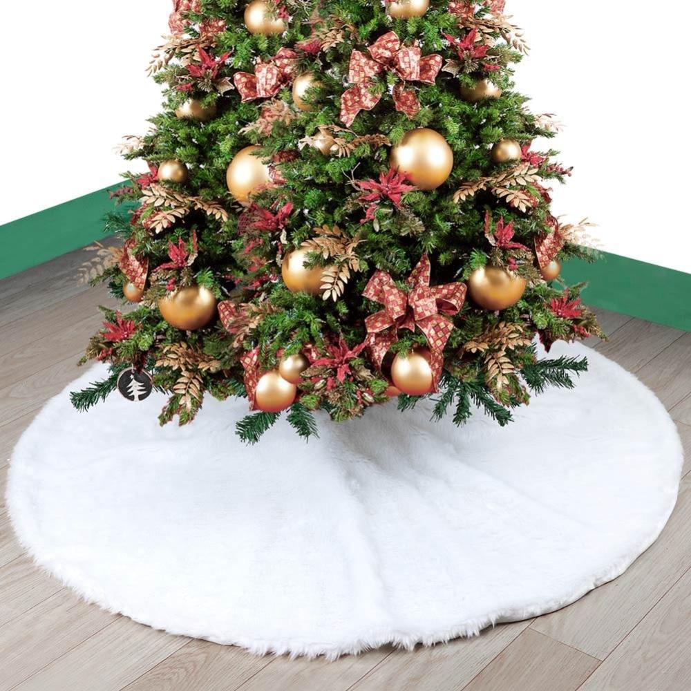 122cm Faux Fur Christmas Tree for Home Decor - Buy Confidently with Smart Sales Australia