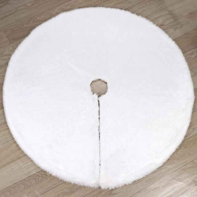 122cm Faux Fur Christmas Tree for Home Decor - Buy Confidently with Smart Sales Australia