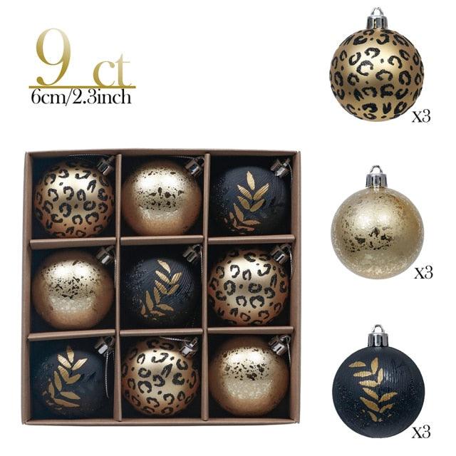 9 Piece Christmas Tree Hanging Pendants for Gift and Home Decor - Buy Confidently with Smart Sales Australia