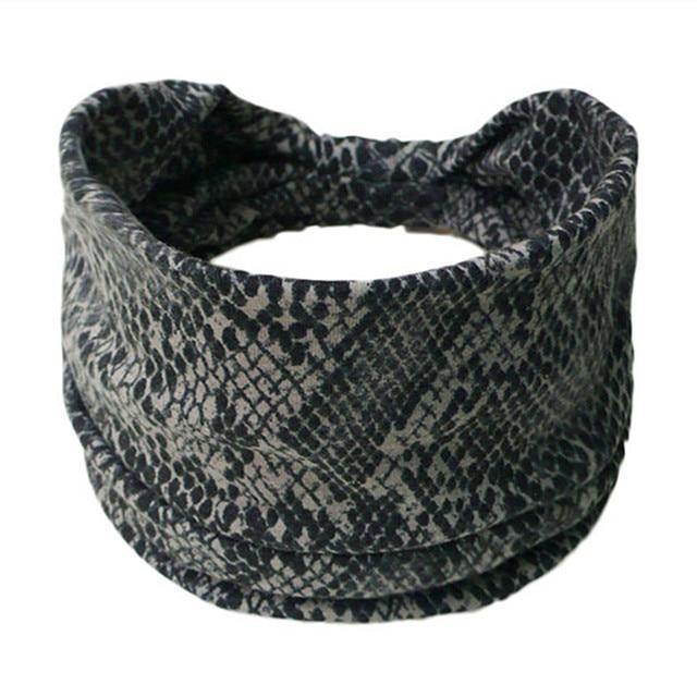 Boho Style Cotton Wide Printed Bandana Headbands For Women - Smart Sales Australia