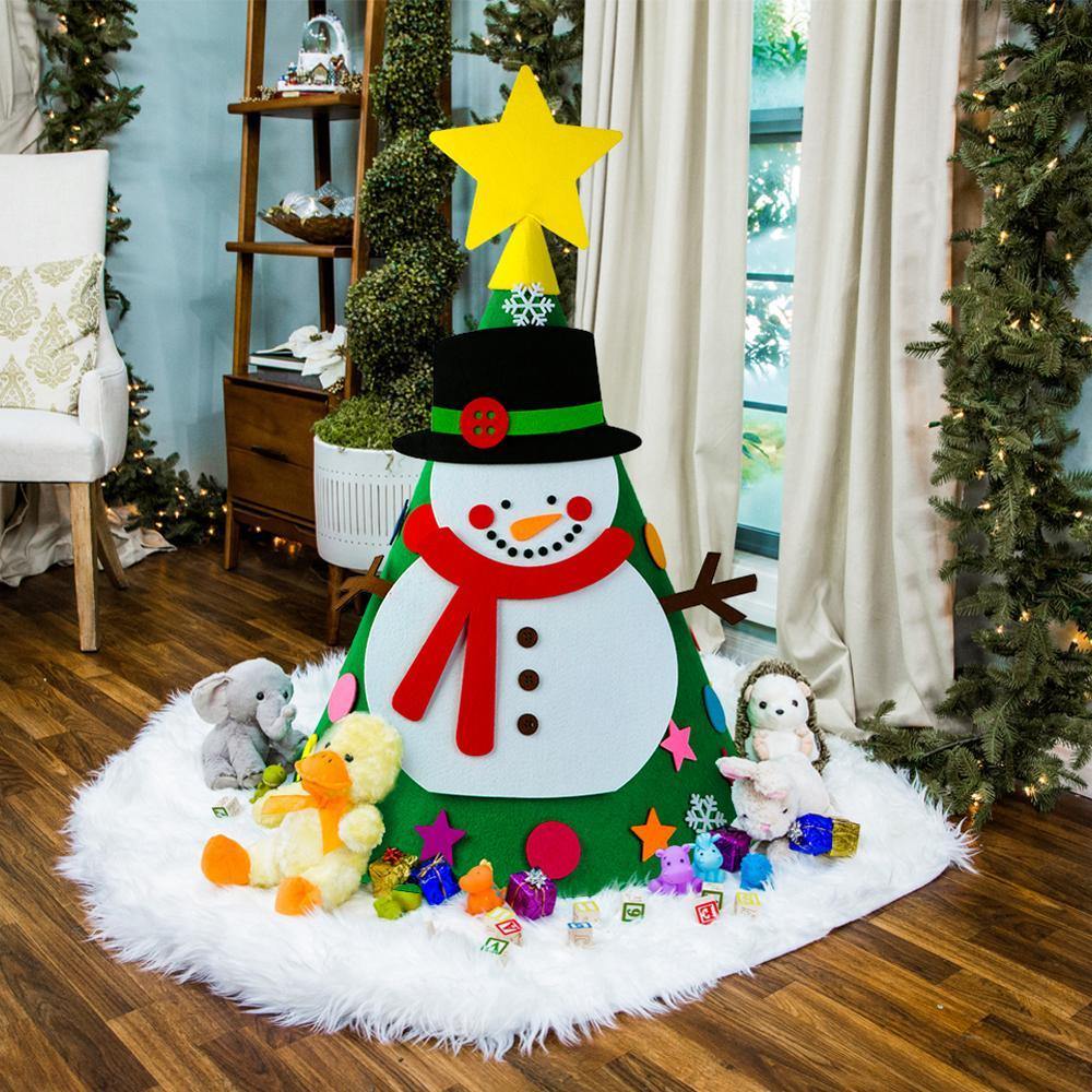 DIY Synthetic Felt Christmas Tree Toy for Kids and Home Decor - Buy Confidently with Smart Sales Australia