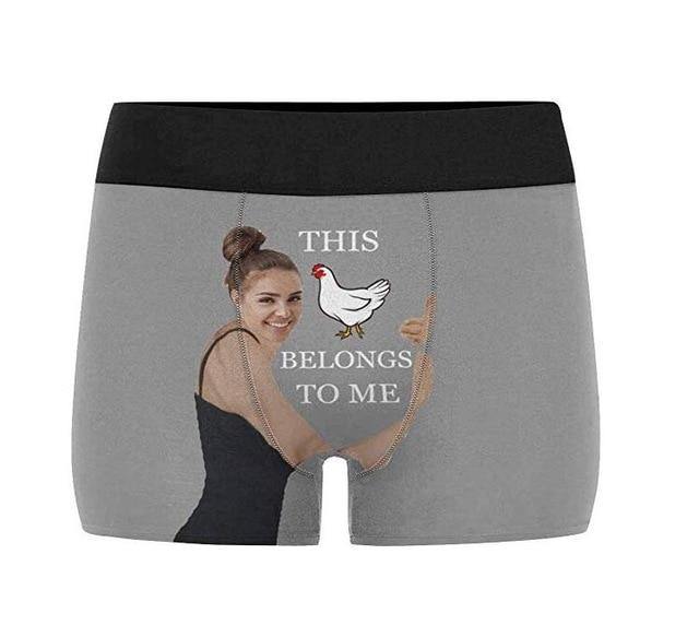 Funny Personalized Boxer Briefs for Men Gift for Boyfriend or Husband - Buy Confidently with Smart Sales Australia