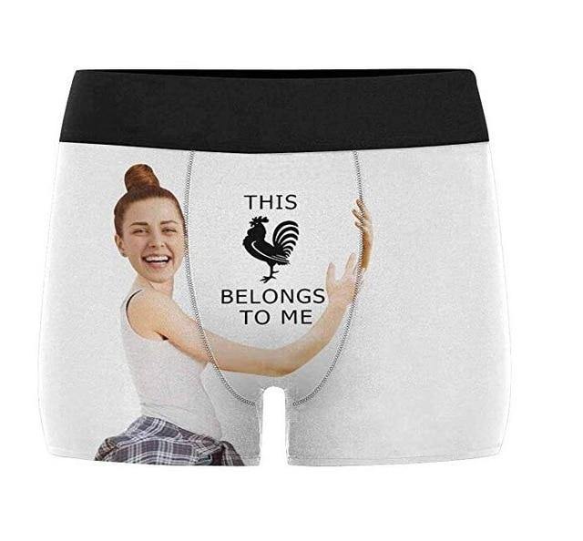 Funny Personalized Boxer Briefs for Men Gift for Boyfriend or Husband - Buy Confidently with Smart Sales Australia