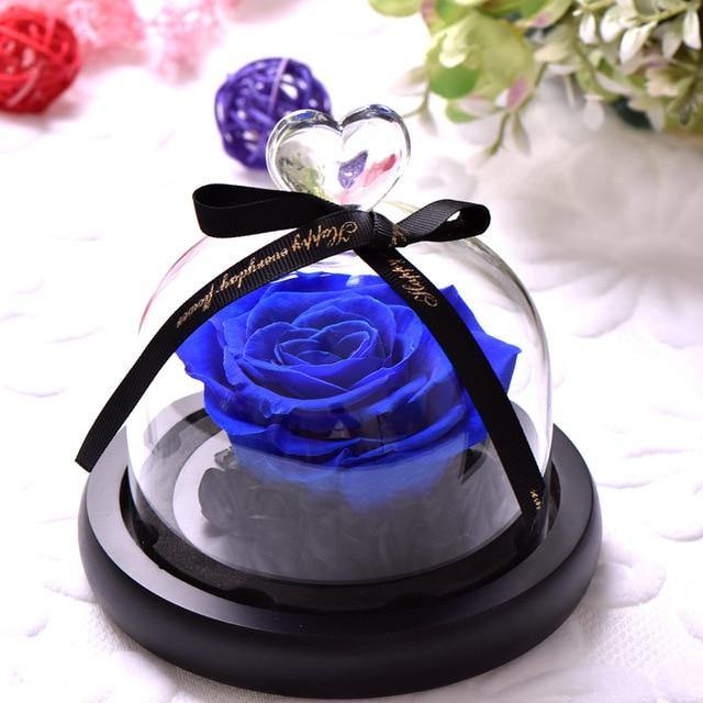 Lovely Real Rose Preserved Artificial Flower Gift For Your Wife and Girlfriend - Buy Confidently with Smart Sales Australia