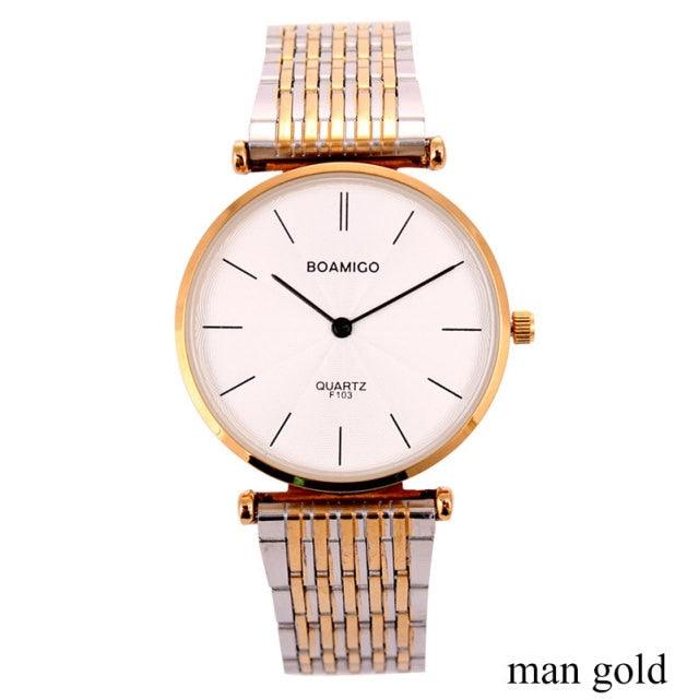 Silver and Gold Tone Classic Business Quartz Watches for Men and Women - Buy Confidently with Smart Sales Australia