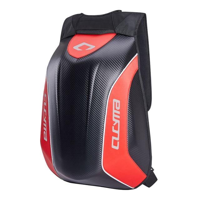Stylish Carbon Fiber Motorcycle/Motorbike Travel Backpack - Buy Confidently with Smart Sales Australia