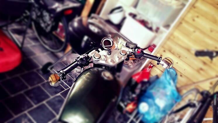 Universal Motorcycle Motorbike 3" Round 7/8" Handle Bar Mirrors Cafe Racer Bobber For Harley Honda Suzuki - Buy Confidently with Smart Sales Australia