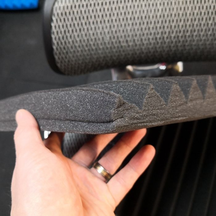 Acoustic Foam Panels 40 Pack | Studio Sound Absorption Wedge 30x30x5cm