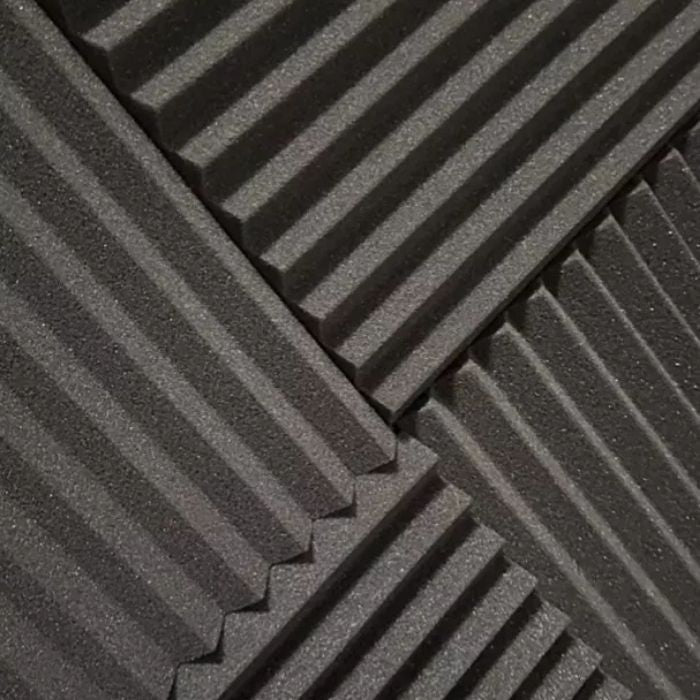 Acoustic Foam Panels 40 Pack | Studio Sound Absorption Wedge 30x30x5cm