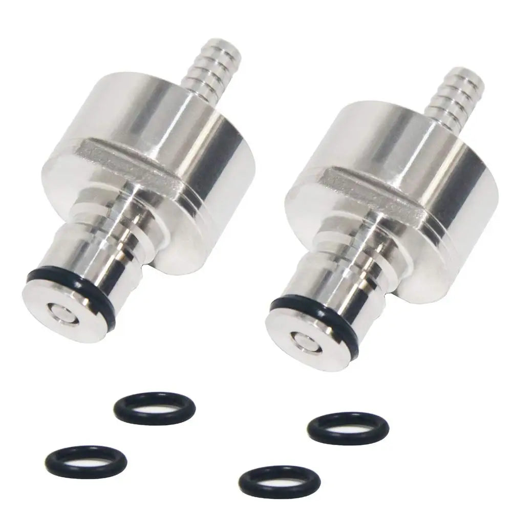 Stainless Steel Ball Lock Carbonation Cap - PET Bottle Kegging Post