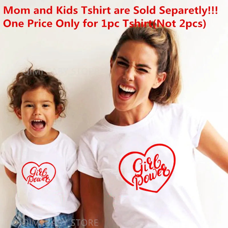 Family Matching T-Shirts | Mommy and Me Floral Heart Flower Outfits