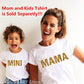 Family Matching T-Shirts | Mommy and Me Floral Heart Flower Outfits