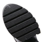 Women's Platform Boots - Black Buckle & Lace-Up High Heel Booties