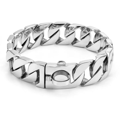 Heavy Duty Stainless Steel Dog Chain Collar - Training & Show Collar