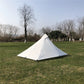Ultralight Single Person Pyramid Tent - 4-Season Waterproof Shelter