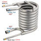 Stainless Steel Counterflow Wort Chiller Heat Exhanger Cooling Coil Brewing Equipment For Beer Homebrew