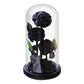 Preserved Rose in Glass Dome - Eternal LED Wedding Gift Rose