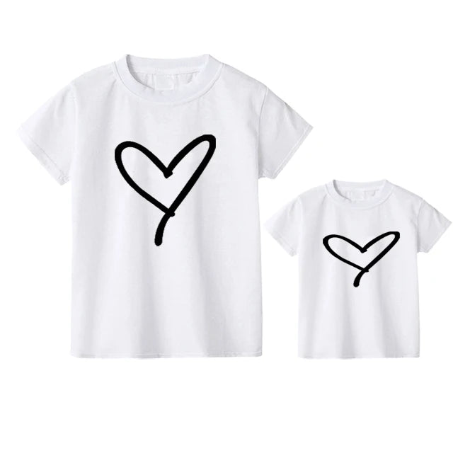 Mommy and Me Family Matching T-Shirts - Queen & Princess Designs