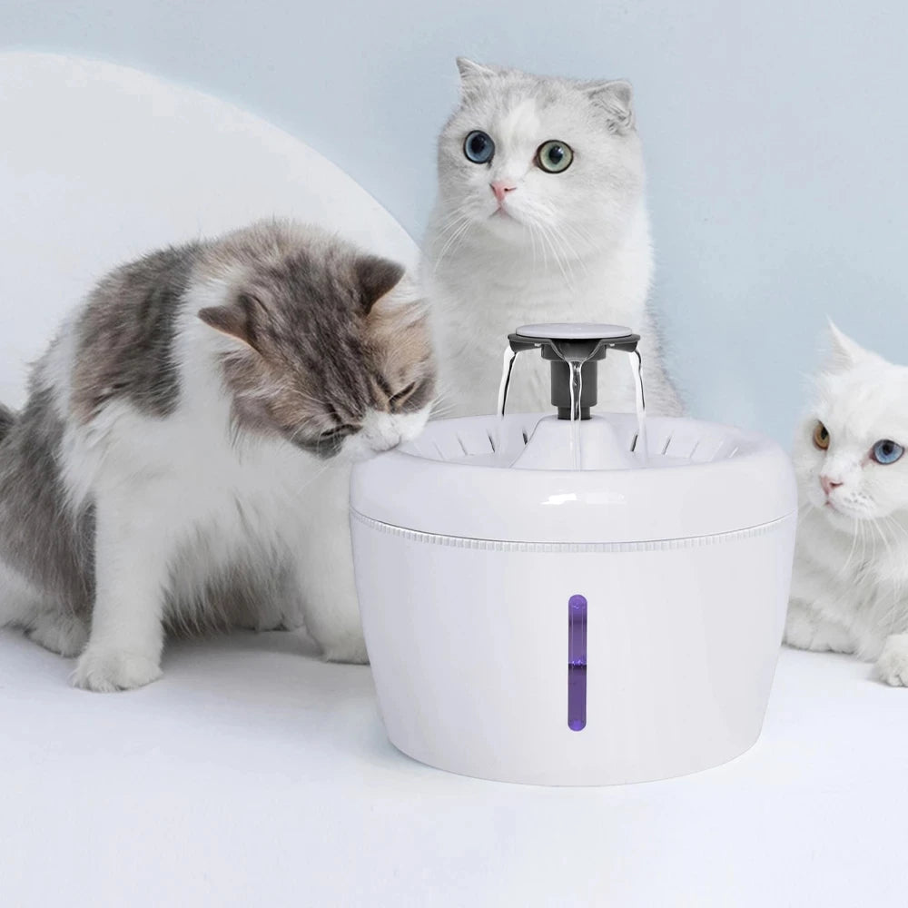 2.5L Automatic Cat Water Fountain - Whisper-Quiet Pet Dispenser