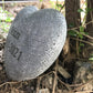 Heart Shaped Pet Memorial Stone - Weatherproof Paw Print Tribute