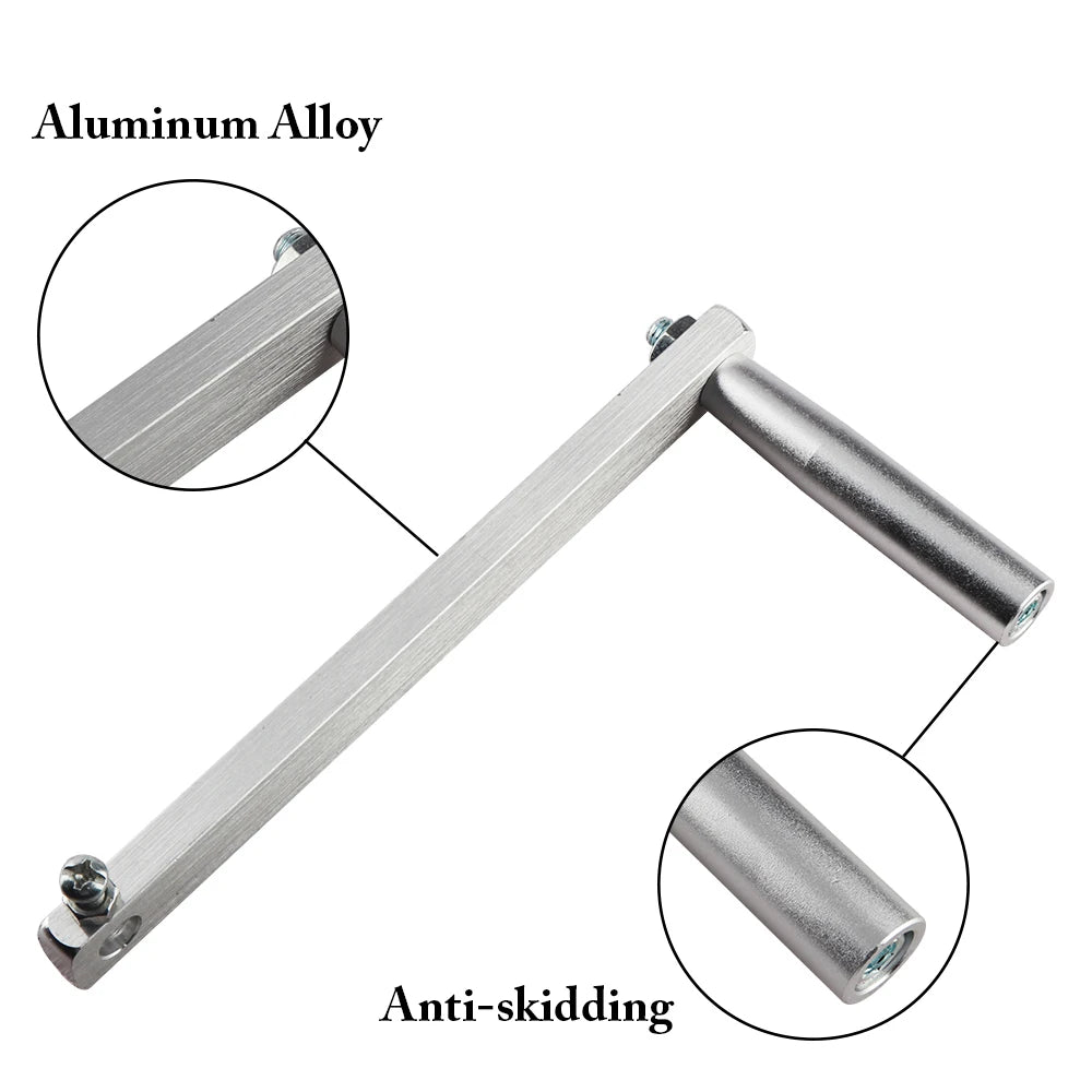 Adjustable 2-Roller Grain Mill | Stainless Malt Crusher & Homebrew Tool