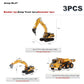 Alloy Diecast Excavator Loader | 1:50 Scale Metal Construction Model