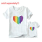 Family Matching T-Shirts | Mommy and Me Floral Heart Flower Outfits