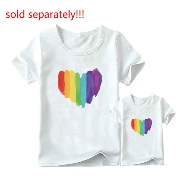 Family Matching T-Shirts | Mommy and Me Floral Heart Flower Outfits