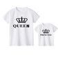 Mommy and Me Family Matching T-Shirts - Queen & Princess Designs