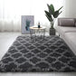 Soft Fluffy Tie-Dye Rug - Modern Plush Shaggy Area Carpet