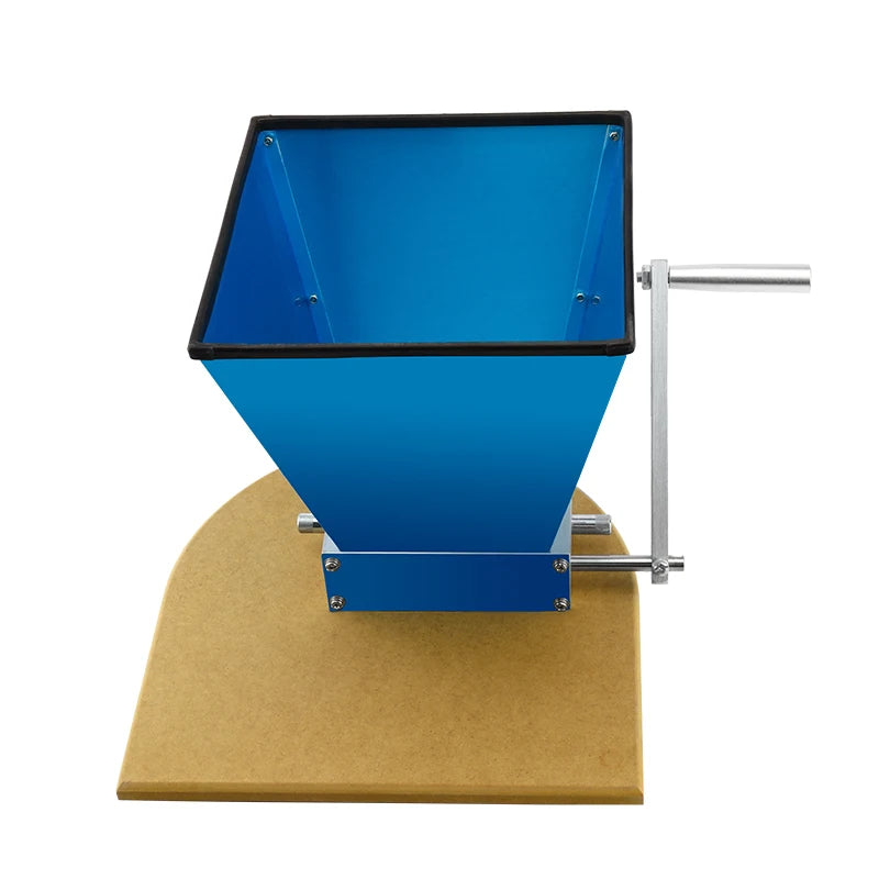 2-Roller Stainless Steel Malt Mill - Adjustable Grain Crusher