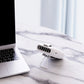 Mini Rechargeable Waist & Neck Fan - Portable 2000mAh Cooler