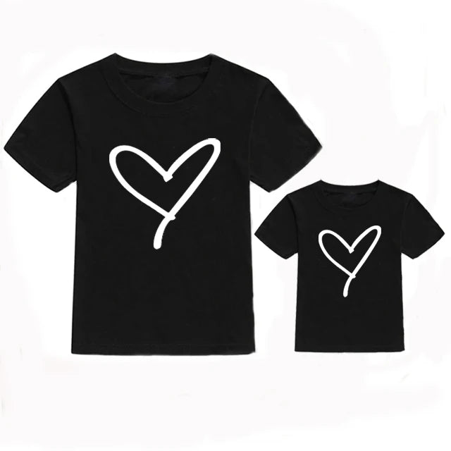 Mommy and Me Family Matching T-Shirts - Queen & Princess Designs
