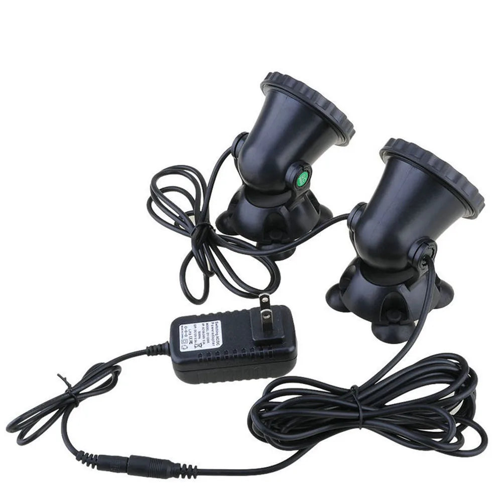 IP68 Waterproof LED Underwater Light - 12V RGB Pool Spot