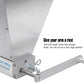 Adjustable 2-Roller Grain Mill | Stainless Malt Crusher & Homebrew Tool