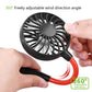 Portable Neck Fan | Hands Free USB Rechargeable 3-Speed Dual Fan Set
