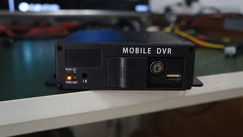 4-Channel Taxi & Rideshare MDVR Kit - 360° Cameras & 7" Monitor