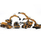 Alloy Diecast Excavator Loader | 1:50 Scale Metal Construction Model