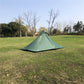 Ultralight Single Person Pyramid Tent - 4-Season Waterproof Shelter