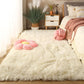 Large Fluffy Rug 160x230cm - Washable Non-Slip Plush Carpet