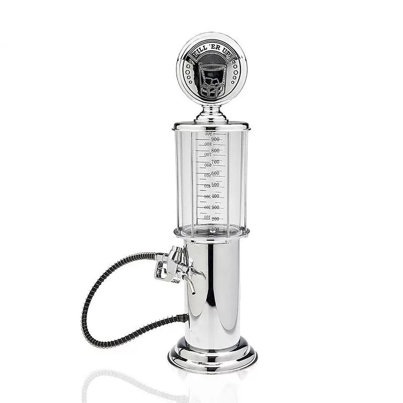 Mini Gas Station Beer Dispenser | Retro Novelty Drinks Pump Gift Set