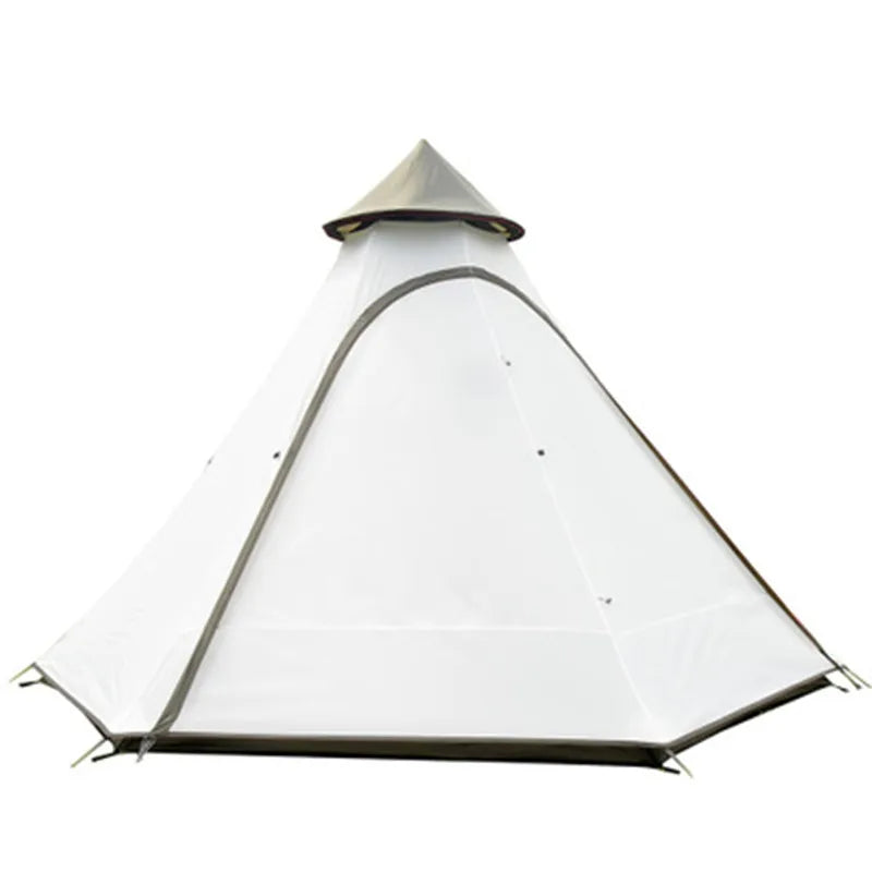 3-5 Person Indian Teepee Tent | Waterproof Wind-Resistant Glamping