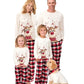 Family Matching Christmas PJs | Reindeer & Tartan Xmas Pyjama Set