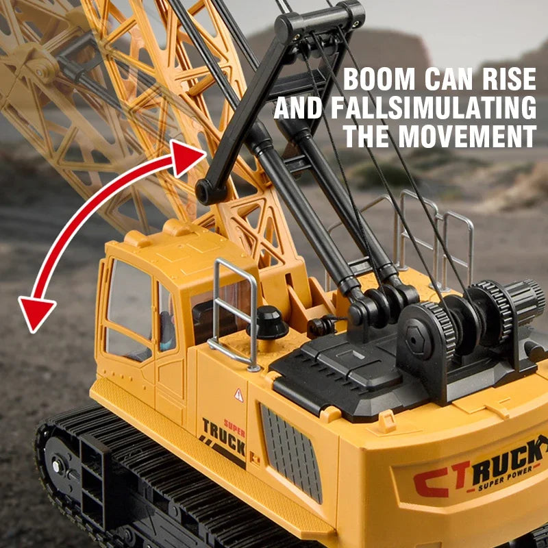15CH RC Spray Crane Truck | Pro Alloy Metal Remote Control Excavator