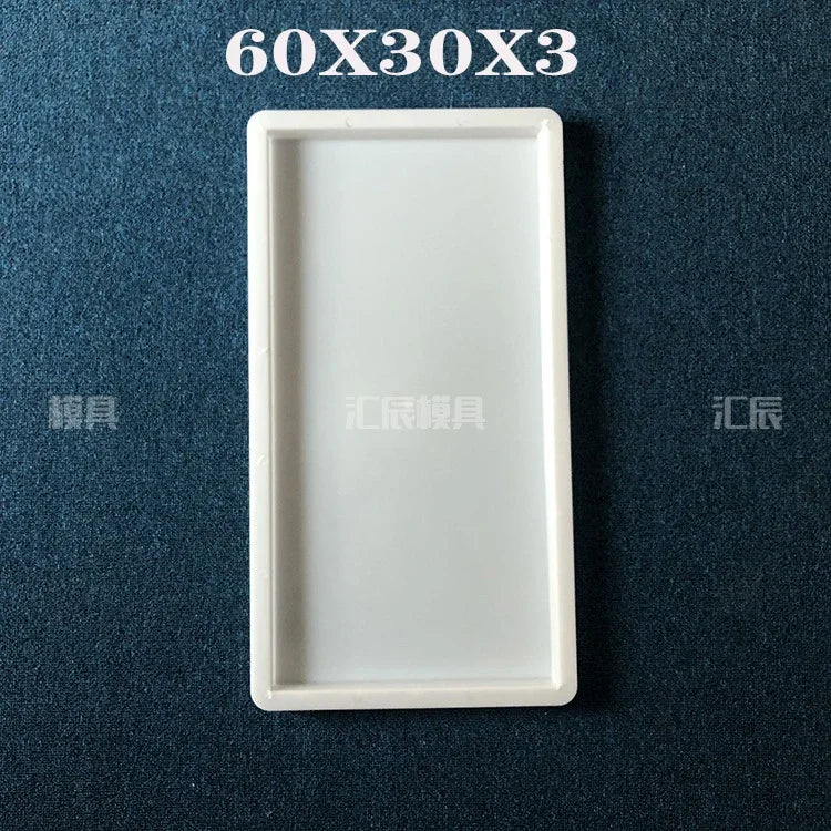 Cement Antique Flower Brick Mould - Square 3D Paving Tool