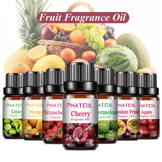 10ml Fruity Fragrance Oil - Refreshing Aromatherapy Aroma Oil