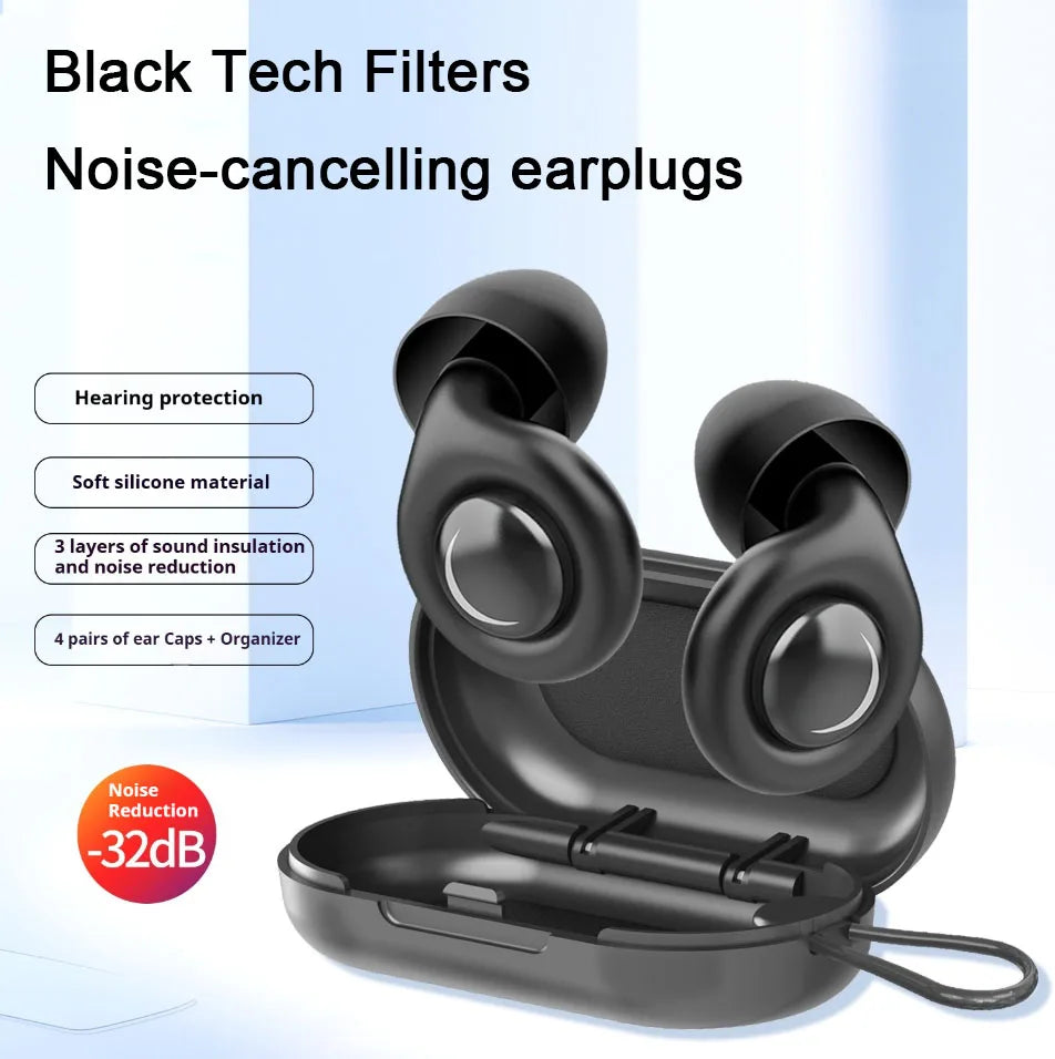 Reusable Silicone Ear Plugs | Pro-Grade Concert & Event Hearing Guard