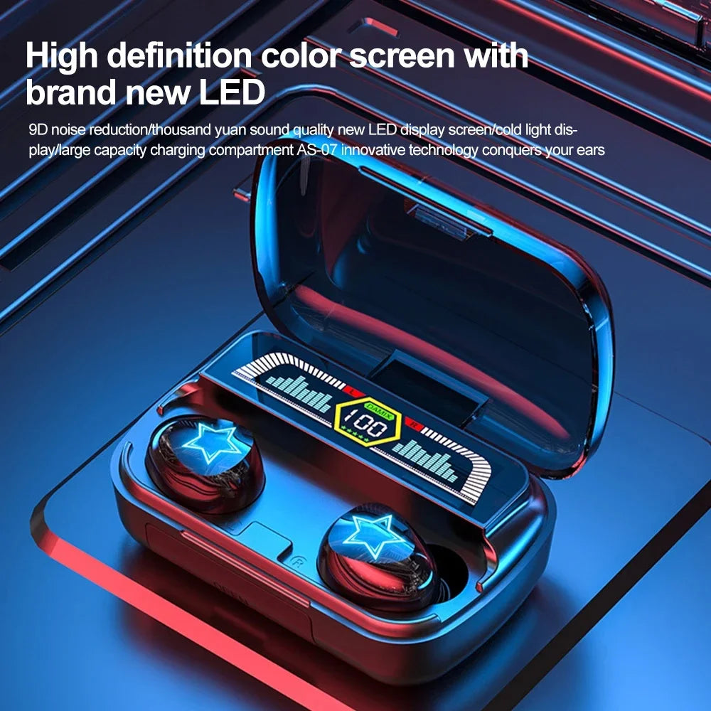 Wireless Bluetooth Headphones | TWS Stereo Sport HD Call Earbud Set